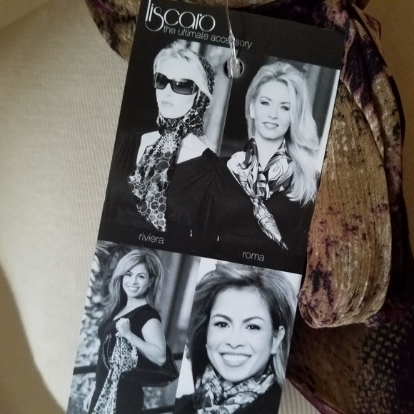 Liscaro Scarf Wrap Multi-Way Amazon Python - Picture 4 of 8